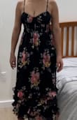 I have a slim body but full breast which the size L was uncomfortable. Size XL is way too big. Now I can't use it and I can't exchange it. I bought ahead of time for the event, now lost money buying from Lulus - Fernanda F.