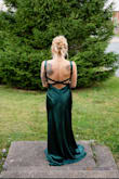 This dress fit exactly like the measurements on the size chart and was so comfortable to wear! It arrived so quickly and was incredibly comfortable, people complimented the dress all night long! - Shelby G.