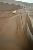 I loved this skirt but two of the three buttons came off immediately on the first time I put it on! I am not an aggressive buttoner so the quality is not there for this. The skirt itself is cute and great fabric but awful durability. I only fastened it once before to try it on. I'm so sad and I can't return because I have taken [the] tags off. I can sew them back on but I'm sure it will happen again and it wasn't low cost where that feels like I can just write it off. - Sarah C.