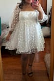 I'm planning my engagement party and when I saw this dress on the app I was immediately in love and I'm so glad I loved it as soon as I put it on! Can't wait to wear it - Cecilia S.