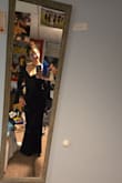 Overall, this dress performed as intended. It hugged me in all the right places and was still breathable. The shoulders do fall off, but I used dress tape and that fixed the problem with ease. I had a great time dancing and walking in it. It's perfect for any formal occasion, or just for fun! - Cerington J.