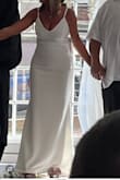 I loved it. I did hem the front a little bit and was so in love with this dress - Christina H.