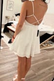 The fabric is beautiful and worth the price but it was too simple for me. I definitely recommend it though - Rocio P.