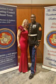 This dress was so well made, perfectly fitted, classy yet sexy!  I wore to the 249th Marine Corp ball. The red is a true red. The material is thick and slightly stretchy in a hold you in kinda way. Was able to wear spanx under and totally invisible except a little line on my leg where the shorts ended. Love you can wear a regular bra! Definitely long enuf for tall ladies even with 3-4in heels. - Brandi B.