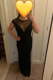I love the fit and the feel! Sexy & classy. Definitely runs longer for a dress so I'll have to get it hemmed, even with a 3in heel. Bought a Size small! - Maggie C.