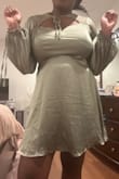I tried it on ahead of a birthday celebration in New Orleans and it's perfect! I love it! It just needs some steaming of course, but other than that, no complaints! 10/10 - Christine N.