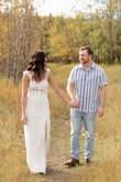 This dress was perfect for our engagement pictures! Love the material and the fit of the dress! - Mackenzie L.