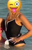 This bathing suit was a perfect blend of sexy and classy& I wore it on a vacation and it was nice to have a one piece that was also a little edgy! - Rachel W.