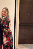 This dress is 10/10. Great material, perfect fit (lulus is always exactly my size). I got so many compliments from men and women. Wore to a wedding and felt like it is the perfect mix of conservative/sexy. - Missy T.