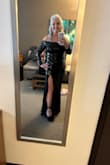 I am wearing this to my stepson's wedding in November! It fits like a glove; its length needs to be altered but it's worth it. This is a gorgeous dress
Update, 11/19/24 I didn't get it altered I wore really high heels & was perfect.
I have to find somewhere else to wear this stunning dress.
I received so many compliments, it is a showstopper! - Brandi D.