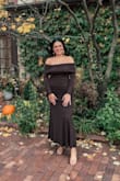 This dress is everything and more!! I received so many compliments on it both in person and when I posted photos. It's so comfortable and flattering. I would absolutely recommend for any wedding or formal event. - Samantha N.