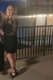 This dress is absolutely gorgeous on. It was a little tight in the arms but other than that I absolutely loved it. - Brittany L.