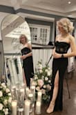 I bought this for my friend wedding. The size was true and it has a very good fabric material. I loved it. - Fiona T.