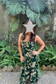 I love the way this dress fit! The sweetheart neckline is so flattering and the way it fits gave me good breathing room without having to buy an oversized flowy dress. I'm 1 year Postpartum and didn't want anything bodycon but wanted something flattering for an outdoor garden wedding in Mexico. I had never done a dress with a slit but I loved it and didn't feel too risqué. I'm very short and ordered 8 dresses from Lulus hoping to find 1 I didn't have to hem but I still had to. This was about 4 inches too long even with my heels. I like the adjustable straps but had to keep adjusting them all night. Overall a great dress but prepare to pay for a seamstress if you're short - Tessa B.