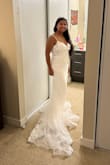 I loved the dress but unfortunately had to return it. It fits perfectly except the bust. I wish the chest portion of the dress was more supported like with a corset. Since the bottom part of the dress is heavy, it pulls the top part down. - ISITA J.