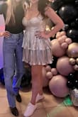 This dress was perfect for my birthday party. I wanted something fun and different. I loved the fit, and the quality was great in my opinion. It is flowy and comfortable and a decent length, on the shorter side though. I'm really happy with my purchase - Alexandra O.