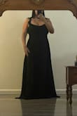 I got so many compliments on this dress! I should have worn higher heels, dragging it a bit, but still super comfy. - Karen G.