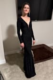 I love everything about this dress, got a lot of compliments, beautiful, backless, and fit! The only non-cool thing is that the sparkling glitter falls, be ready to find them everywhere on you and around. Besides that 10/10 - Caroline L.