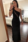 This was the perfect dress for the event. It was a bit snug, but I managed. Sexy but not over the top revealing and the perfect length with 4" heels. - Noel W.