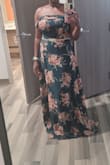 This dress was everything. If fit like a glove. Probably a bit on the tighter side, but it was perfect. I felt really pretty in it. - Angela B.