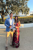 I purchased this dress for a winery wedding and loved the material, shape and fit. I received so many compliments on the colour. - Aimee C.