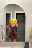 The arms on this dress are sooooo itchy! It literally felt like pins and needles. It is also not itty bitty titty committee friendly and I had a lot of space in the chest area. I probably could've sized down to a small but I definitely would've been too short. Will be returning. - Shelby R.