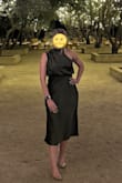 I loved this dress for the fall/winter wedding I attended at a vineyard! It's absolutely beautiful and very comfortable to wear. I received so many compliments and would definitely wear it again. It fits true to sizethere is no stretch to this dress. - Sierra H.