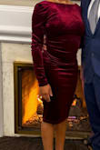 I absolutely love this dress! So unique, and fits like a glove! I wore this dress to a wedding in NY in November. I was very warm with a coat on top. I highly recommend! - Irina G.