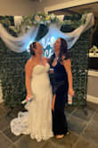 This dress made my chest look so fine (if you know what I mean), fits perfect! I will be saving for other events. Lulus is always my go to! - Alanah B.