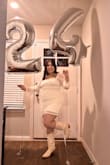 I absolutely loved this dress very stretchy, super comfortable, and true to size!! - Daphney O.