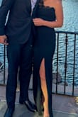 I wore this to a black tie wedding in Colorado, and I got stopped by people I did and didn't know, asking me where I got the dress or telling me how beautiful it was. My friend asked me to wear it as a bridesmaid in her wedding when she saw me in it. After I posted the pictures from the wedding, I had people texting me for it, and it is currently on loan to a friend who begged me to borrow it last minute. It looks so great in person and in photos, the bust is beautiful, the quality is fantastic, and it's a great price. I wish I could live in this dress, actually. I have never felt more beautiful. I will say, it needs a bra if you're like me and want it to sit a little bit higher on your chest, and if you have smaller boobs, maybe a little push up. - Lexie S.