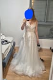 Really good fabric, looks lovely. The Bust is a bit big, maybe will fit better for cup c and up. I put it on and knew that this was most likely the one. The back allows it to fit a few sizes I think - Tal B.