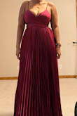 Beautiful fabric, beautiful dress, but it wasn't the right fit for my body. Sadly, I have to return but I wish I could keep and wear. - Semira A.