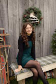 This was purchased for our Christmas family photos. My daughter absolutely loved this dress. It looks beautiful paired with a black bodysuit and black tights. Will be purchasing in other colors per my daughter's request! - Kelly S.