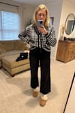This is my FAVORITE brand of jeans. They are sooo comfy and literally feel like I'm wearing sweatpants but are and look like jeans!!! I love the wide leg of these as well. For my full review and sizing look at savvysamshops on Instagram - Samantha G.