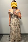 I took inspiration from the other reviewers and had the excess fabric (from hemming) turned into straps. The off shoulder sleeves were not the actual plan but the seamstress had sewn in the straps too high. I was pressed for time and needed to bring it home right there and then. It worked out. I got so many compliments when I wore this. I would definitely wear this dress again. - Meryl L.