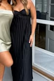 The most amazing dress I loved it. Fit perfectly and fell right to the floor at good length. Great quality. Got so many compliments!! - Mackenzie B.