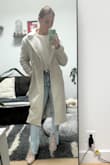 I was looking for a dressier, but warm, coat for nights out in the winter and am so happy I chose this one! The color is also nice and goes with everything. - Jen F.