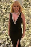 I absolutely love this dress and wish it came in more colors.
I bought two different dresses in the same size.
This one was perfect, both in the fit and the length.
The other one was too long and too wide.
Not sure why the picture gets cropped so I can not show the full length - Maria S.