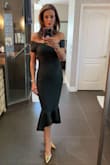 My favorite color is green so I chose that! The dress fit amazing & very comfortable! Definitely 5! 5'8, 124 lbs - Amy P.