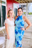 Wore this to my sisters beach wedding! Gorgeous fit. I felt like a goddess. Vibrant colors. Highly recommend! - Brittney S.