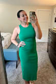 My go to everyday dress. Fits and feels great. You can dress it up or down. My only complaint is that it isn't as bright as advertised. - Brittney S.