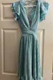 Very pretty dress! Tight in the chest but perfectly flowy at waist. Definitely size up if you have a bigger chest. - Daniella L.