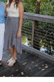 Bought this for family photos, it was a little big in the waist but very cute and it could be a very versatile piece in the closet. Arrived quite wrinkly but was able to steam it and get it looking much better! - Madison S.