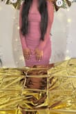 Dress is so nice, fabric was so good. Fits well - Manasa Y.