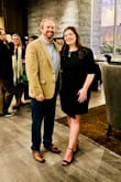 I got this dress for my boyfriend's holiday party and a play. It was perfect and not too formal. It is very plus size friendly with the wrap and pleating in the front. It also has a nice thick fabric which made it very comfortable. - Sarah T.