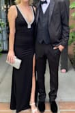 This is a gorgeous dress. I wore it to a black tie wedding and got several compliments. It's sexy and elegant. - Taylor O.