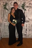 The dress fit so well and was the perfect length! I wore 3-4 inch heals. - Iris M.