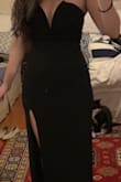 I got this for a black-tie wedding this December, and I am so happy with it. It fits well and is super comfortable. Stretchy so it hugs the curves. - Elizabeth D.