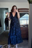Loves the idea of the dress but the plunging neckline was a littleeee too much for me. Other than that, fabric and fit was great! - Mary Z.